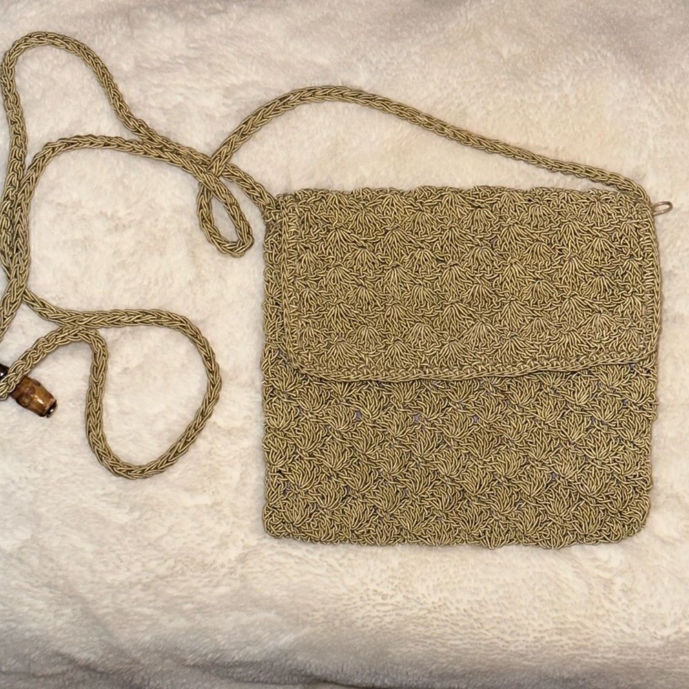 Liz Claiborne Bohemian Woven Bag!